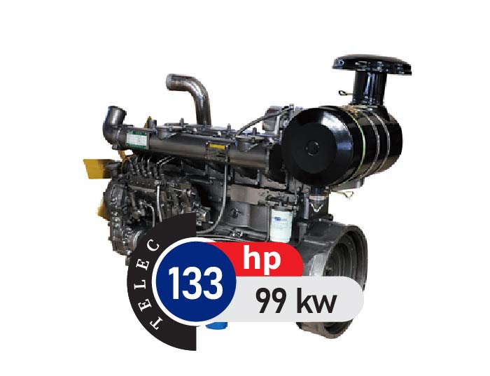 موتور دیزل تلک 133 اسب بخار مدل R6105ZD